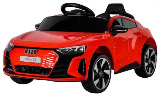 Auto na baterije Audi E-tron Gt licencirani crveni