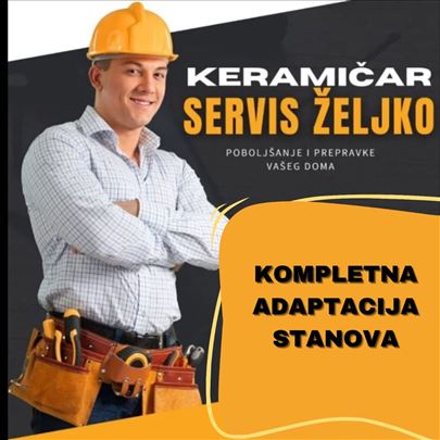 Keramičar Adaptacija stana-Beograd-Zemun 