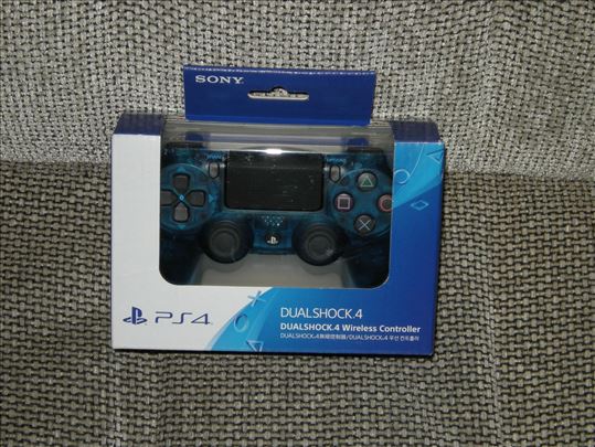 Sony DualShock 4 Crystal Blue dzojstik - original