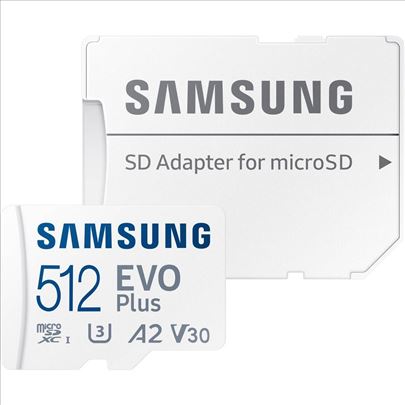 Samsung Evo 512GB - Memorijska Kartica + Adapter!