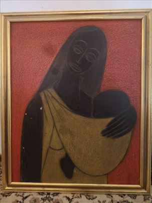 Majka i dete - Dušica Đorđević Idis 1977.