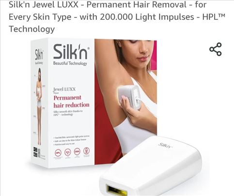Laserska epilacija - Silk'n Jewel Luxx aparat 