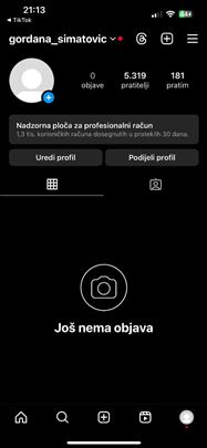Instagram profil 5.3k
