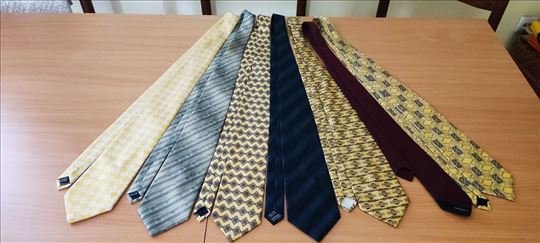 Korišćene firmirane kravate 7 komada