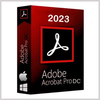 Adobe Acrobat Pro DC 2023 | Важи доживотно