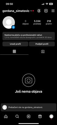 Instagram profil 5300 pratilaca