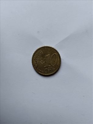 10 euro cent 2002 D Germany,  tražena kovanica