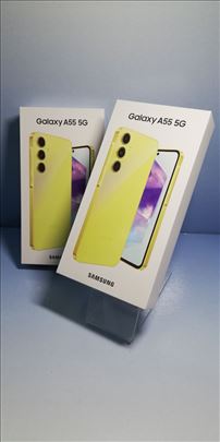 Samsung A55 8/256gb lemon boja Novo!