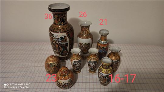 Kineske vaze 9 kom 