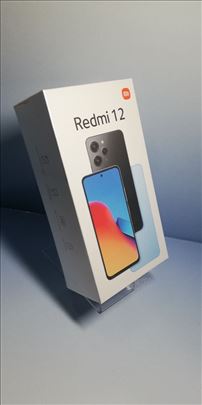 Xiaomi Redmi 12 8/256gb black, novo!