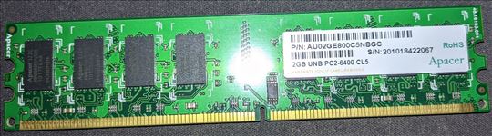 2GB DDR2 memorija Apacer 800MHz