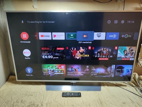 Philips 4k android 55pus6551/12 ultra hd 1200hz wi