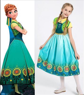 Ana  Frozen Elza  kostim haljina  jelek 