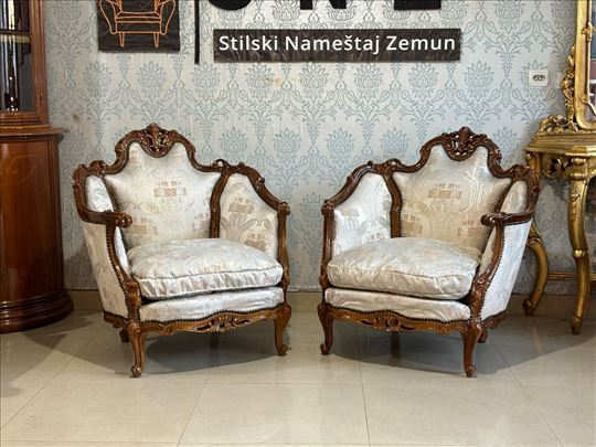 Barokne fotelje CENA ZA DVE