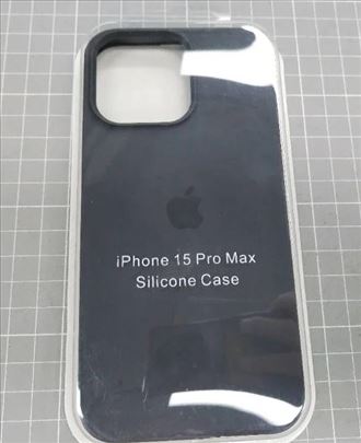 iPhone 15 Pro Max Silicone Case Charcoal Gray