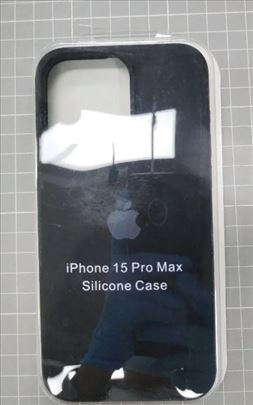 iPhone 15 Pro Max Silicone Case Crna boja