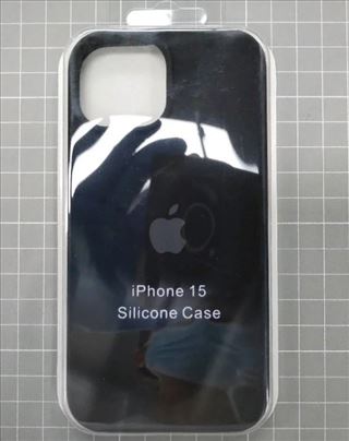 iPhone 15 Pro Silicone Case Crna boja