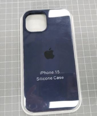 iPhone 15 Silicone Case Midnight Blue