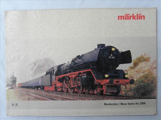 Katalog o Maerklin novim modelima zeleznice HO,200