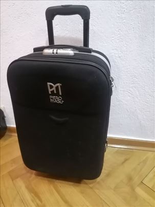 Kofer PIERO MAGLI crni platneni oko 60 /35 /25 