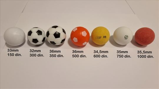 Loptice za stoni fudbal