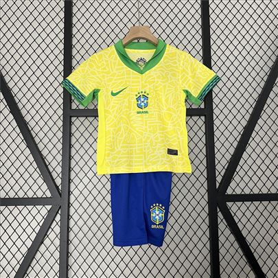 Brazil 2024/2025 domaci dres deciji komplet