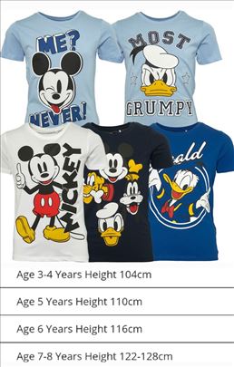 Disney Mickey,Donald majice-vel.na slici-naručiva