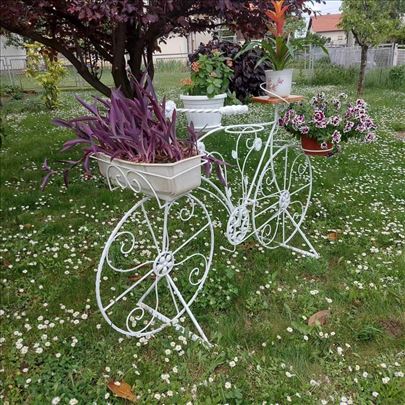 Bicikla stalak za cvece