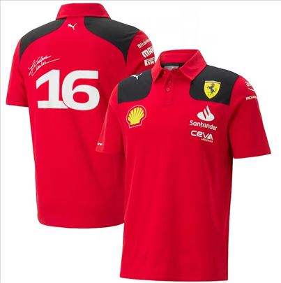 Charles Leclerc Ferrari Formula 1 polo majica