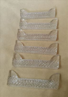Set od 6 kristalnih držača za pribor za jelo - 1