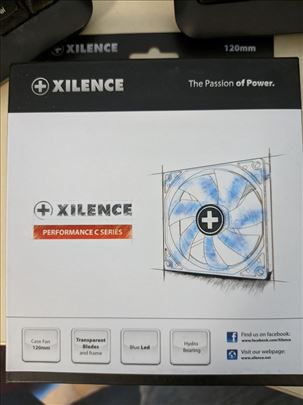 Xilence 3 nova ventilatora (1x120mm plus  2x80mm)