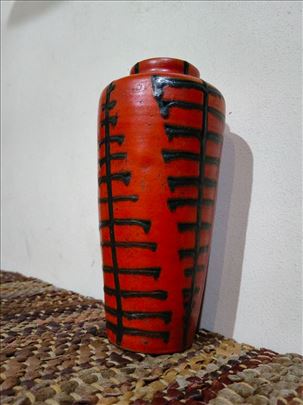 African vaza - ručno oslikana