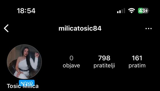 Instagram profil 800 pratilaca 