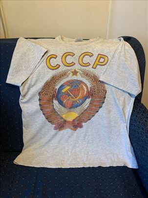 Majica sa grbom i himnom SSSR-a