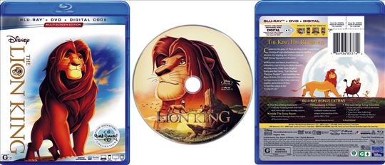 Blu Ray Kralj Lavova, sinhronizovano