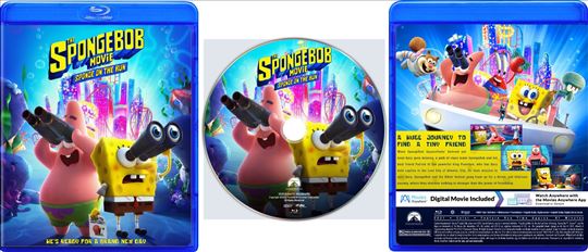 Blu Ray Sunđer Bob u Bekstvu, sinhronizovano