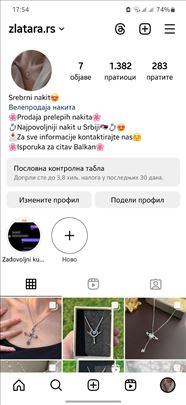 Instagram nalog @zlatara.rs na prodaju