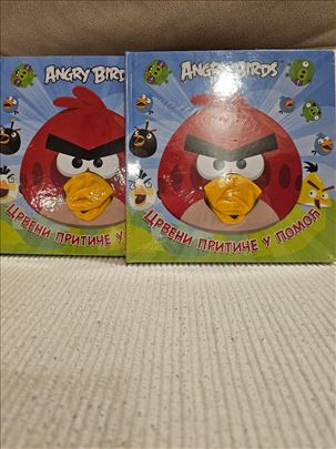 Knjiga za decu Angry Birds crveni pritice u pomoć
