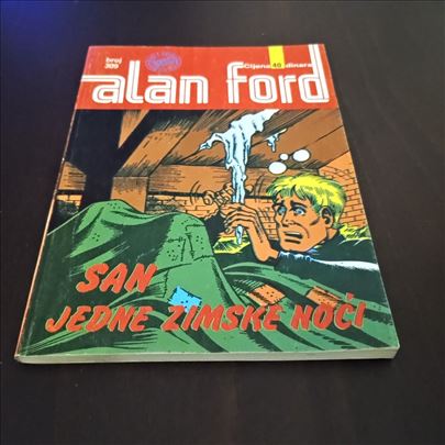 Alan Ford 309 San jedne zimske noći sjajno ocuvan