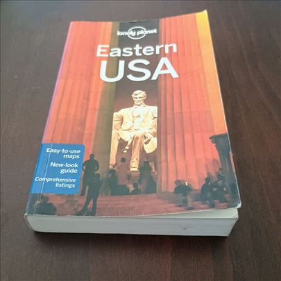 Eastern USA Lonely Planet očuvana čitana Istočna A