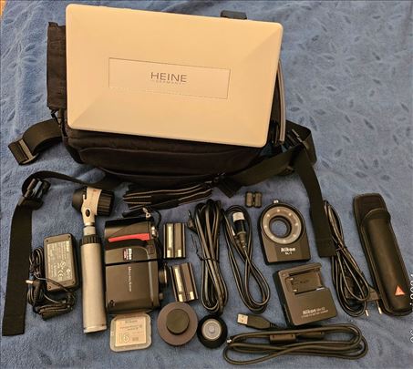 Prodajem dermatoskop Heine 20 + Nikon 4500