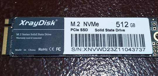 NVMe XrayDisc 512GB-NOV
