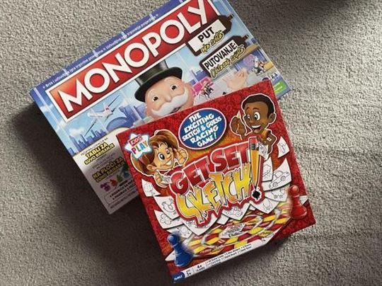 Hasbro  Monopol i Guess Racing Game društvene igre