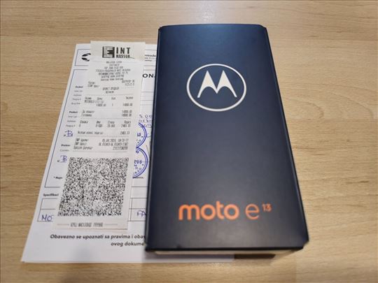 Motorola E13 8/128GB / Gar. do 05.04.2025 / ToP !