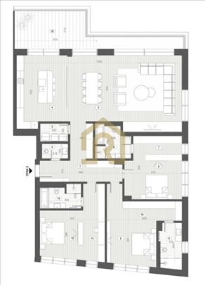 Prodaja, stan, Dedinje, 221m2, Id1050
