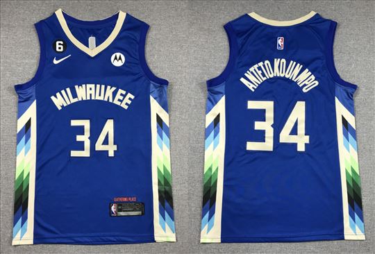Giannis Antetokounmpo - Milwaukee Bucks NBA dres 