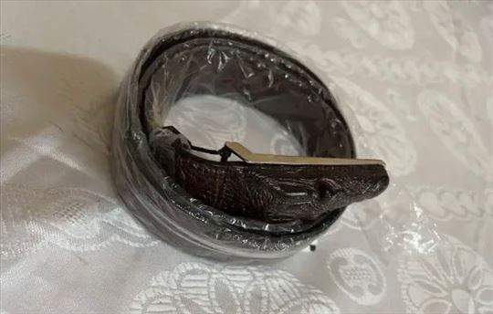 Redak kaiš od krokodilske kože