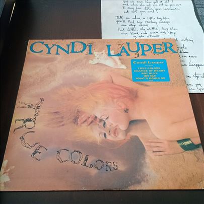 Cyndi Lauper True Colors LP Suzy Jugoslavija 
