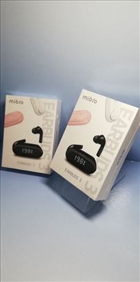 Mibro Earbuds 3 Bluetooth Slusalice Crna boja 