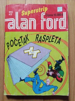 Alan Ford-Početak Raspleta (Vjesnik Br. 412)